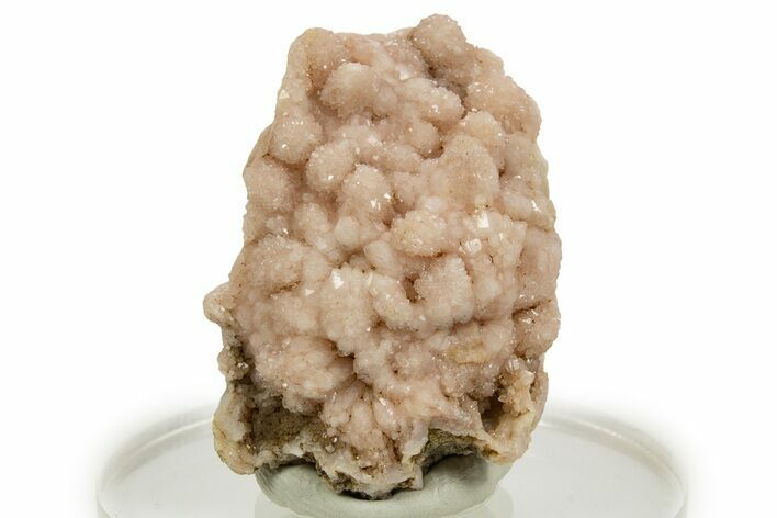 Sparkling Natural Rose Quartz Crystal Cluster - Peru #321347